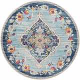 Wallsburg Blue Area Rug - Ornate Home