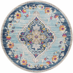 Wallsburg Blue Area Rug - Ornate Home