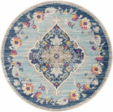 Wallsburg Blue Area Rug - Ornate Home
