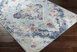 Wallsburg Blue Area Rug - Ornate Home