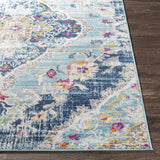 Wallsburg Blue Area Rug - Ornate Home