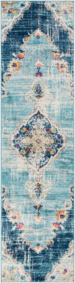 Wallsburg Blue Area Rug - Ornate Home