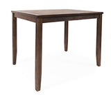 Walnut Creek Brown Counter Height Dining Table w/(4) Stools - Ornate Home