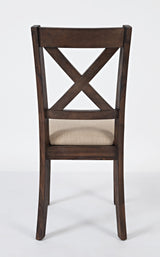Walnut Creek Brown Dining Table w/(4) Chairs - Ornate Home