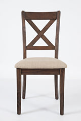 Walnut Creek Brown Dining Table w/(4) Chairs - Ornate Home