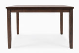 Walnut Creek Brown Dining Table w/(4) Chairs - Ornate Home