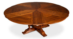 Walnut Jupe Brown Ex-Large Dining Table - Ornate Home