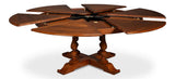 Walnut Jupe Brown Ex-Large Dining Table - Ornate Home