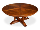 Walnut Jupe Brown Ex-Large Dining Table - Ornate Home