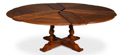 Walnut Jupe Brown Large Dining Table - Ornate Home