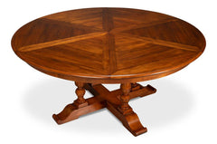 Walnut Jupe Brown Large Dining Table - Ornate Home