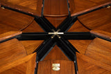 Walnut Jupe Brown Medium Dining Table - Ornate Home