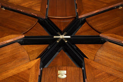 Walnut Jupe Brown Medium Dining Table - Ornate Home