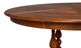 Walnut Jupe Brown Medium Dining Table - Ornate Home