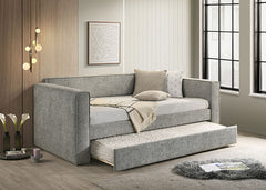 Walsall Slate Gray Twin Daybed w/ Trundle - Ornate Home