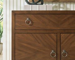 Walsgrove Medium Brown Accent Cabinet - Ornate Home