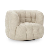 Walter Beige Swivel Chair - Ornate Home
