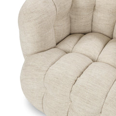 Walter Beige Swivel Chair - Ornate Home