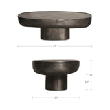 Walter Deep Bronze Coffee Table - Ornate Home