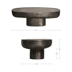 Walter Deep Bronze Coffee Table - Ornate Home