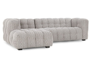 Walter Taupe Sectional w/LAF Chaise - Ornate Home