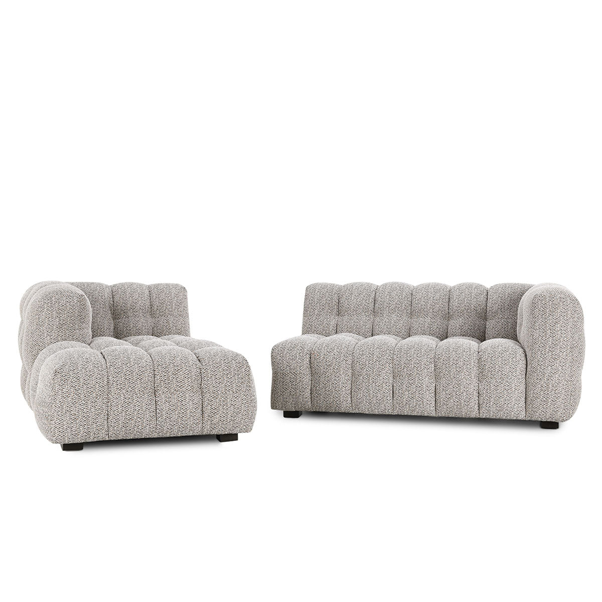 Walter Taupe Sectional w/LAF Chaise - Ornate Home