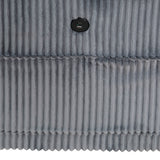 Walterboro Dark Gray Sofa with Storage Pouches - Ornate Home