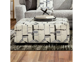 Walthamstow Gray Ottoman - Ornate Home