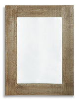Waltleigh Distressed Brown Accent Mirror (Online Special Price) - Ornate Home