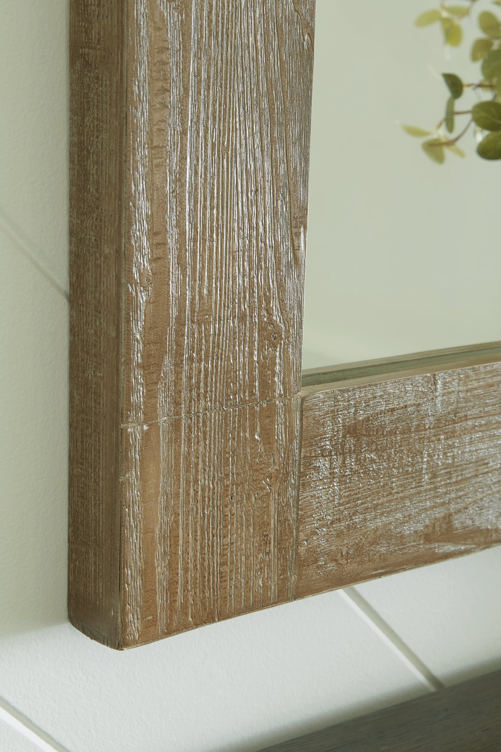 Waltleigh Distressed Brown Accent Mirror (Online Special Price) - Ornate Home