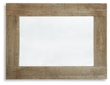 Waltleigh Distressed Brown Accent Mirror (Online Special Price) - Ornate Home