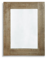 Waltleigh Distressed Brown Accent Mirror (Online Special Price) - Ornate Home