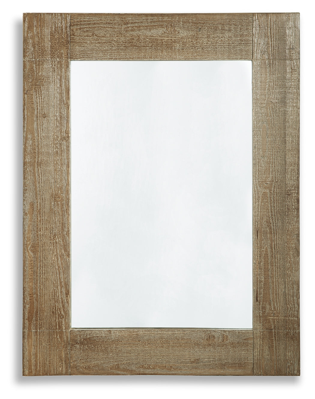 Waltleigh Distressed Brown Accent Mirror - Ornate Home