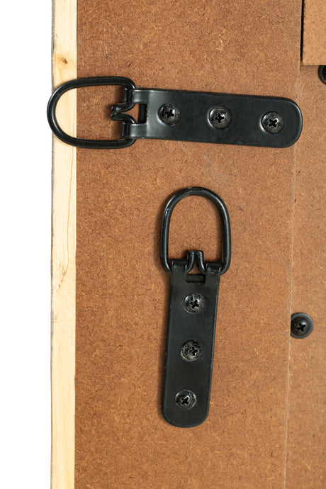 Waltleigh Distressed Brown Accent Mirror - Ornate Home