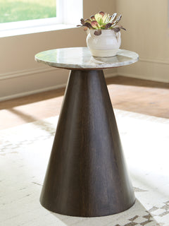Waltnor Gray/White/Brown Accent Table - Ornate Home