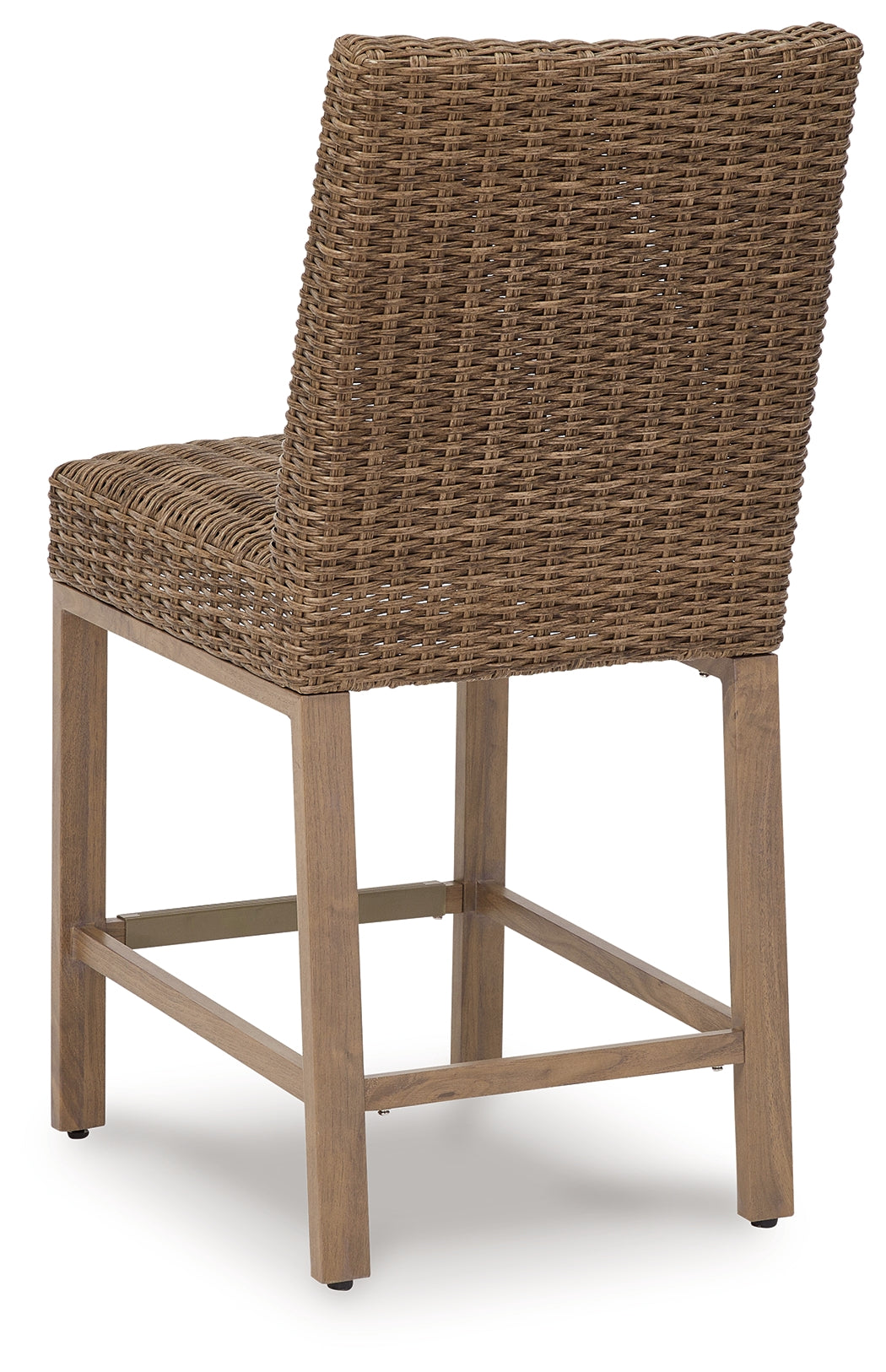 Walton Bridge Driftwood Outdoor Bar Stool (Set of 2) - Ornate Home