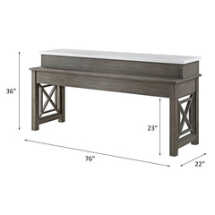 Wandella Beige Pack Counter Height Set - Ornate Home