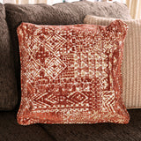 Wanstead Dark Brown/Rust Sectional - Ornate Home