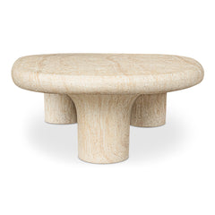 Warby Beige Outdoor Coffee Table - Ornate Home