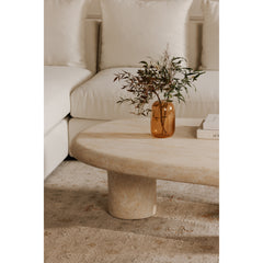 Warby Beige Outdoor Coffee Table - Ornate Home