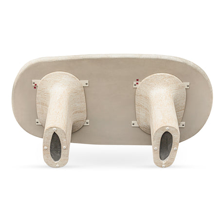 Warby Beige Outdoor Dining Table - Ornate Home