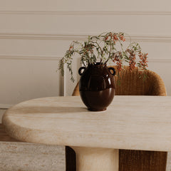 Warby Beige Outdoor Dining Table - Ornate Home