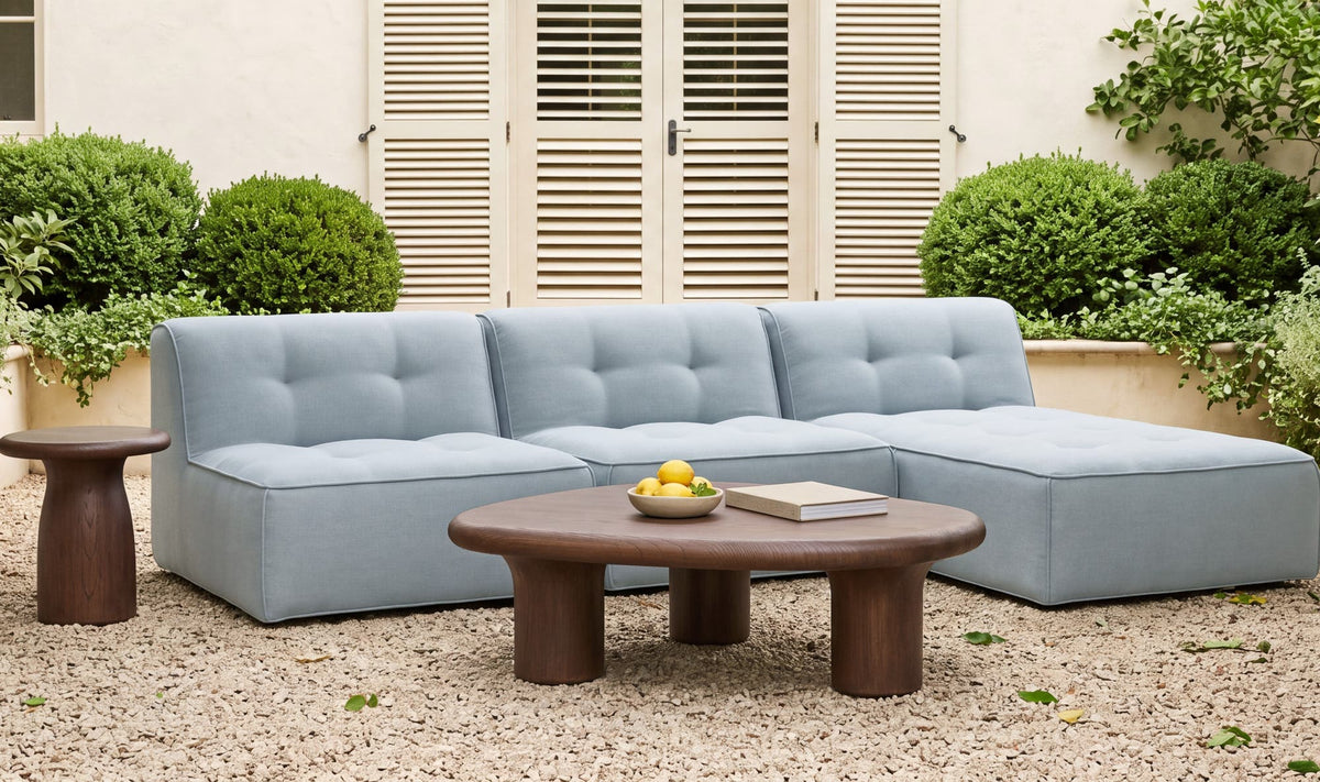 Warby Brown Outdoor Side Table - Ornate Home