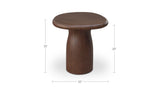 Warby Brown Outdoor Side Table - Ornate Home