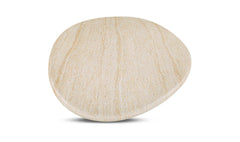 Warby Faux Travertine Outdoor Bistro Table - Ornate Home