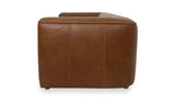 Ward Brown Leather Sofa - Ornate Home