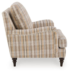 Wardington Multi/Beige Accent Chair - Ornate Home
