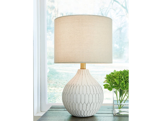 Wardmont White Table Lamp (Set of 2) (Online Special Price) - Ornate Home