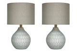 Wardmont White Table Lamp (Set of 2) (Online Special Price) - Ornate Home