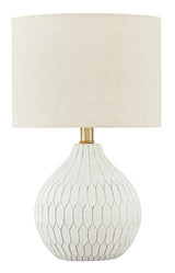 Wardmont White Table Lamp (Set of 2) - Ornate Home